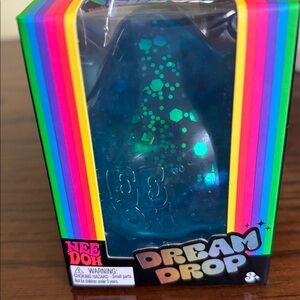 Needoh Dream Drop blue Glitter sensory toy